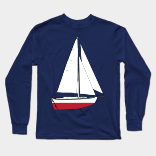 Cape George 36 Cutter Sailboat Long Sleeve T-Shirt